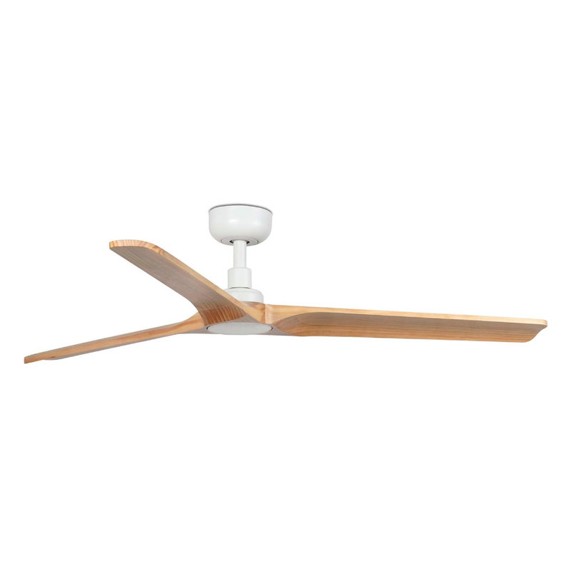 Takfläkt HEYWOOD Ø132cm Furu/Tall- Vit L