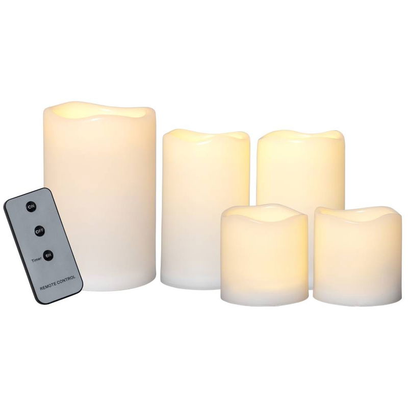 LED BlockLjus 5-Pack Paul Fjärrkontroll LED BlockLjus 5-Pack Paul Fjärrkontroll