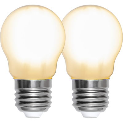 Klotlampa LED Matt 4,5W 470lm E27 2700K 2-pack