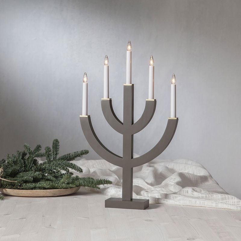 Ljusstake Anno Brun 59cm Ljusstake Anno Brun 59cm