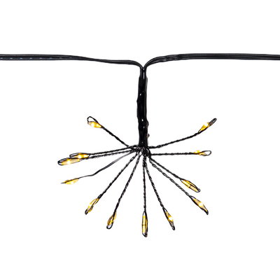 Ljusslinga Dew Drops 96 Flower Svart