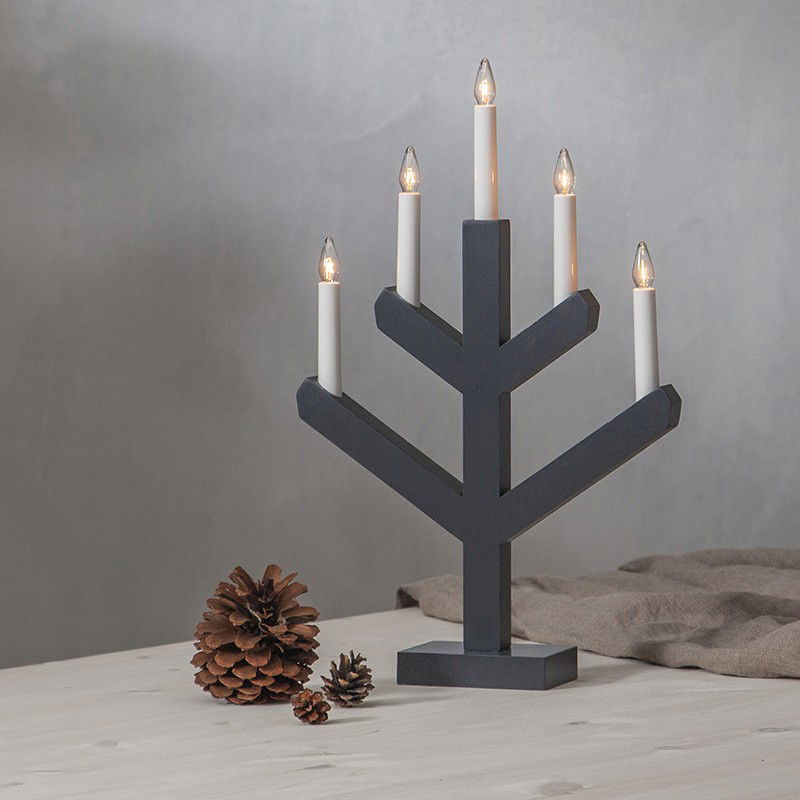 Ljusstake Vinga Beige 50cm