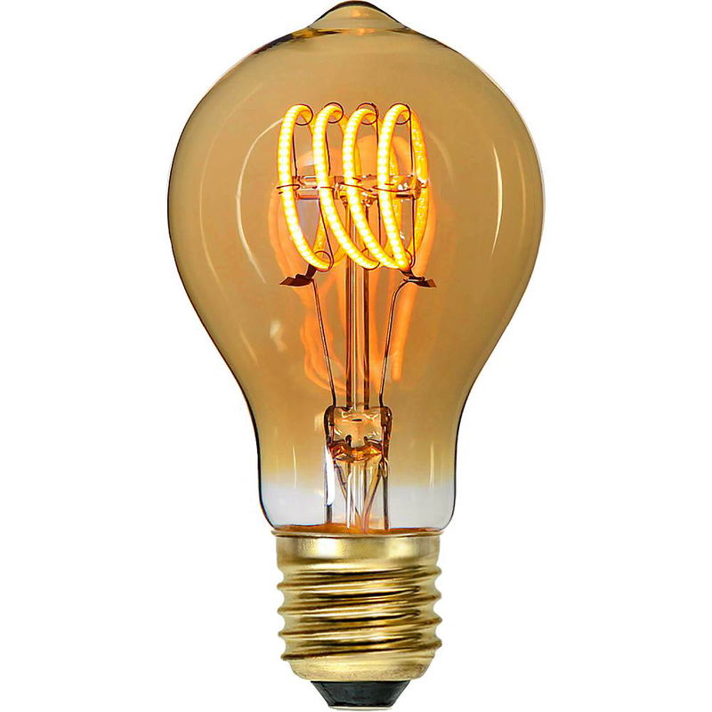 Normallampa Spiral Amber LED 110lm E27 2000K Dim