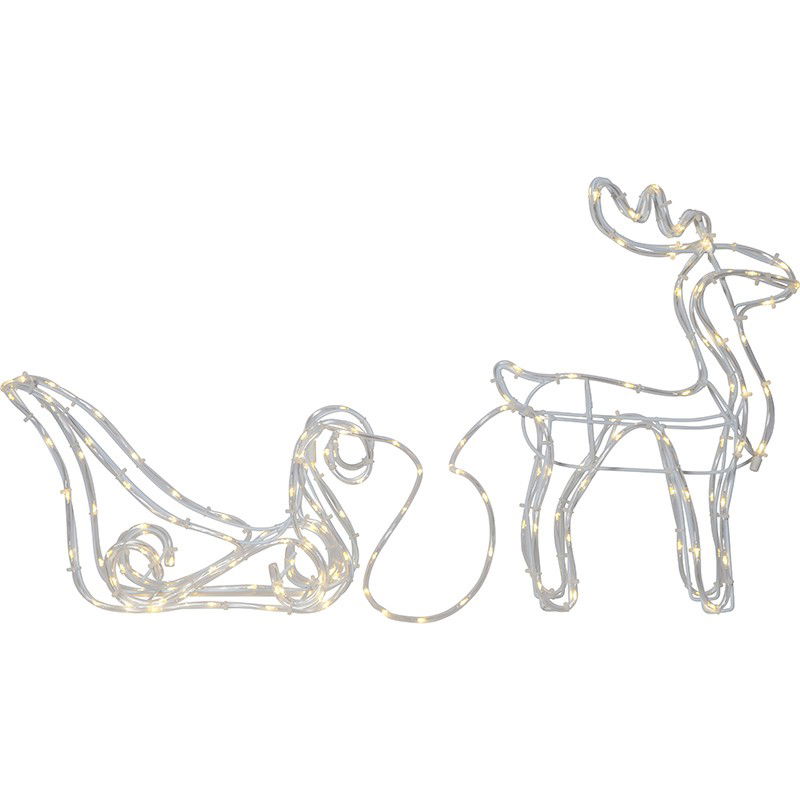 Siluett Tuby Deer 105cm Siluett Tuby Deer 105cm | Juldekoration Siluett| Lampgrossen.se