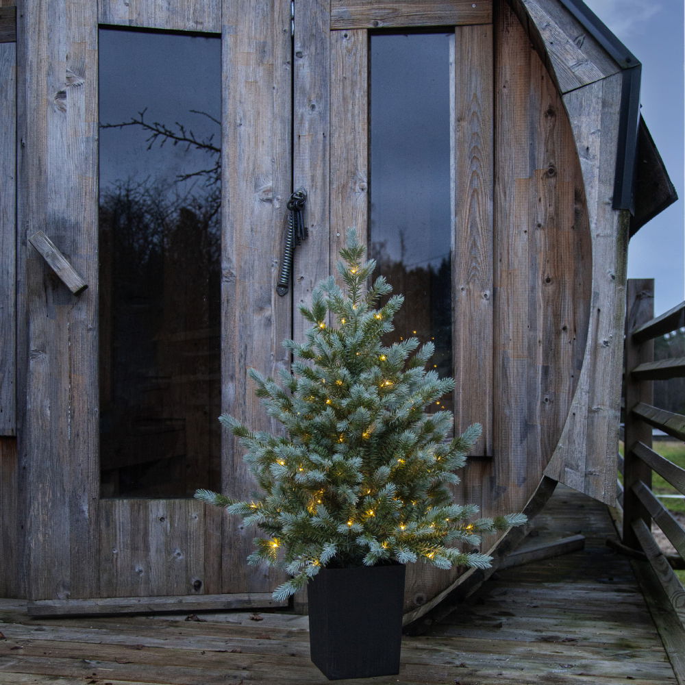 Julgran Greyland i kruka LED 95cm Julgran Greyland i kruka LED 95cm