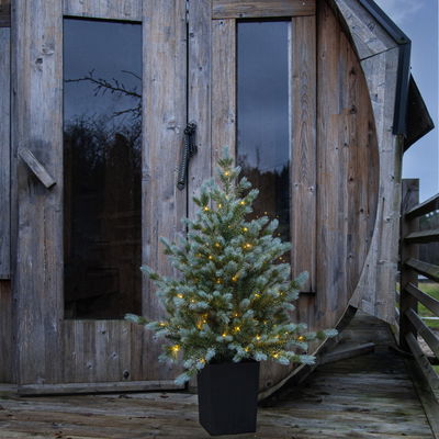 Julgran Greyland i kruka LED 95cm Julgran Greyland i kruka LED 95cm