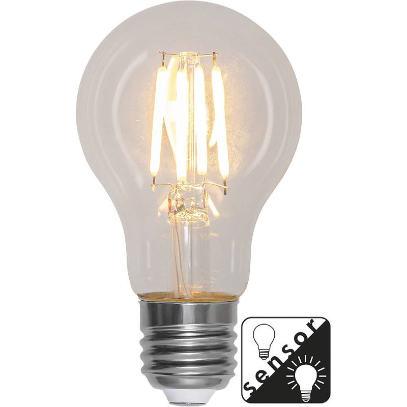 Normallampa Soft Glow LED ljussensor 4,2W 420lm E27