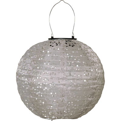 Solcellsdekoration Festa 25cm Beige