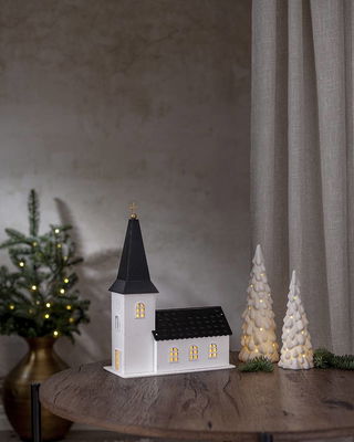 Inomhusdekoration Vinter Vita Julgranar