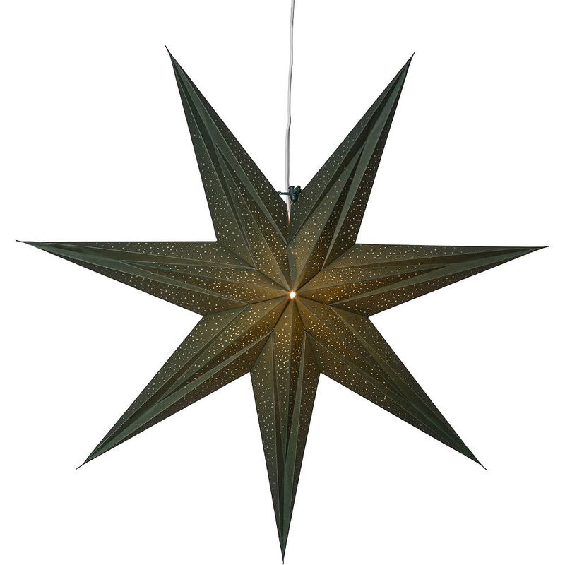 Julstjärna Holly Grön 60cm