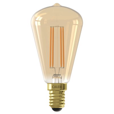 Dimbar Antiklampa LED Edison Amber 3,5W 250lm  E14 2100K