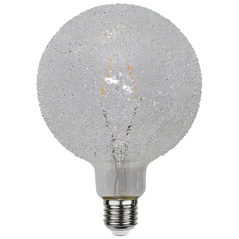 Dimbar Globlampa Ø125 Isdroppar LED 1,0W 65lm E27 Dimbar Globlampa Ø125 Isdroppar LED 1,0W 65lm E27