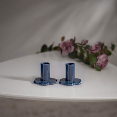 Ljushållare Bloom Blå 6cm