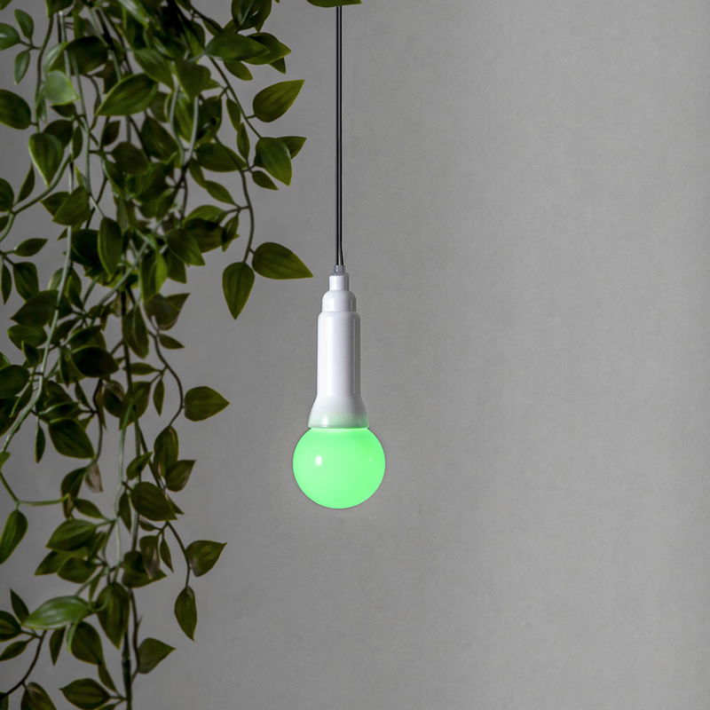 Sladdställ Lighty med LED lampa i rosa grönt och blått