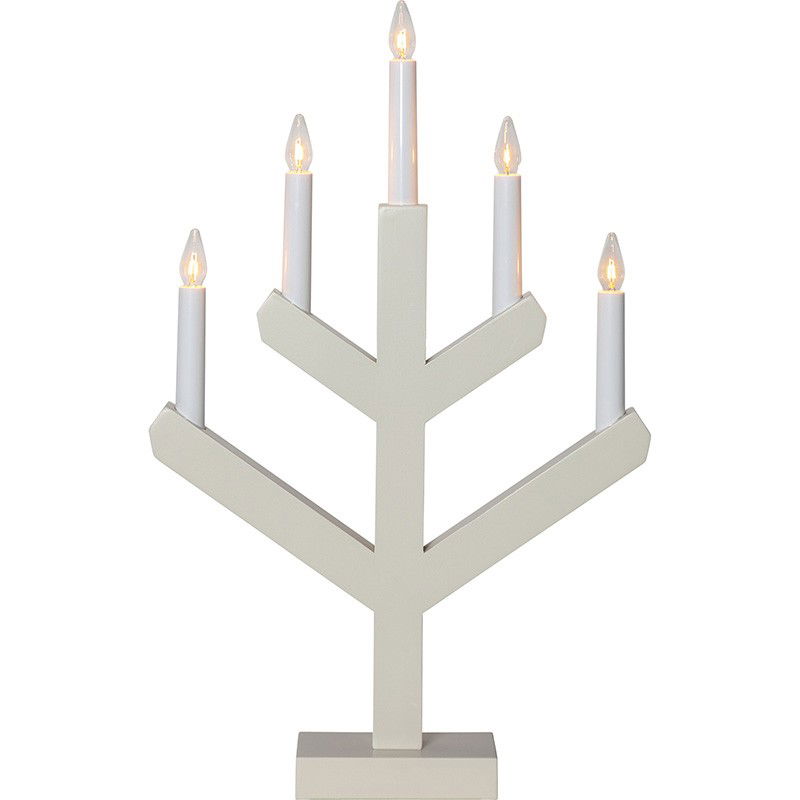 Ljusstake Vinga Vit Ljusstake Vinga Vit