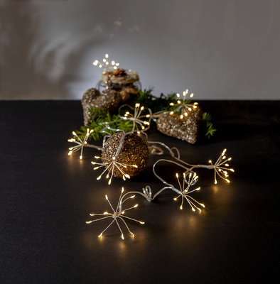 Ljusslinga Dew Drops 96 Flower Vit