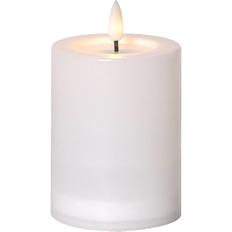 Blockljus Flamme Saul Solcell 12,5cm