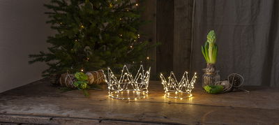 Inomhusdekoration Crown 22cm