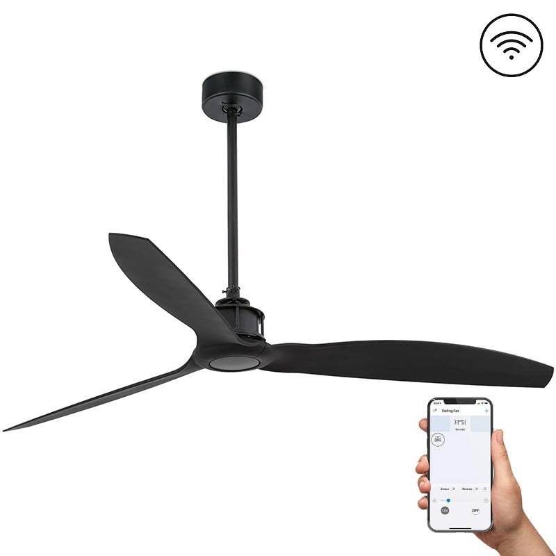 Takfläkt JUST FAN Smart Svart M Takfläkt JUST FAN Smart Svart M