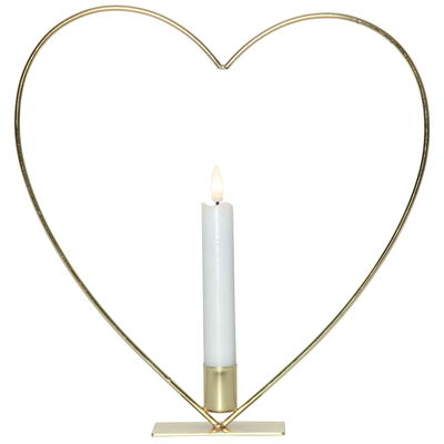 Stående Inomhusdekoration Flamme Heart