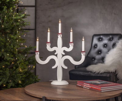 Ljusstake Canna Vit 5-ljus