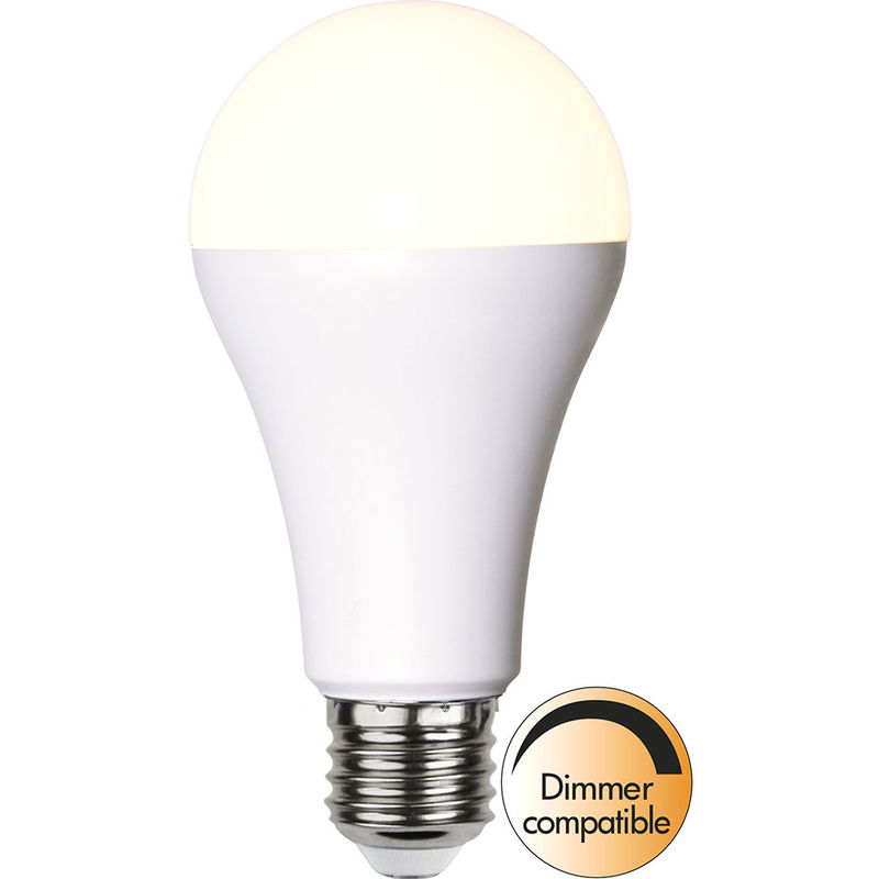 Normallampa Opalvit LED-lampa E27 A65 High Lumen