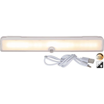 Dimbar LED-lampa med ljus- och rörelsesensor