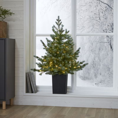 Julgran Greyland i kruka LED 95cm Julgran Greyland i kruka LED 95cm