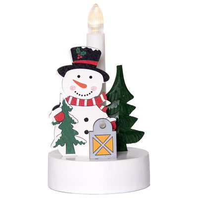 Ljusstake Billy Snögubbe