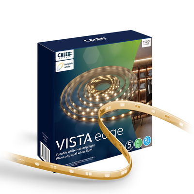 LED Strip Vista CCT 5m inkl. trafo & fjärrkontroll