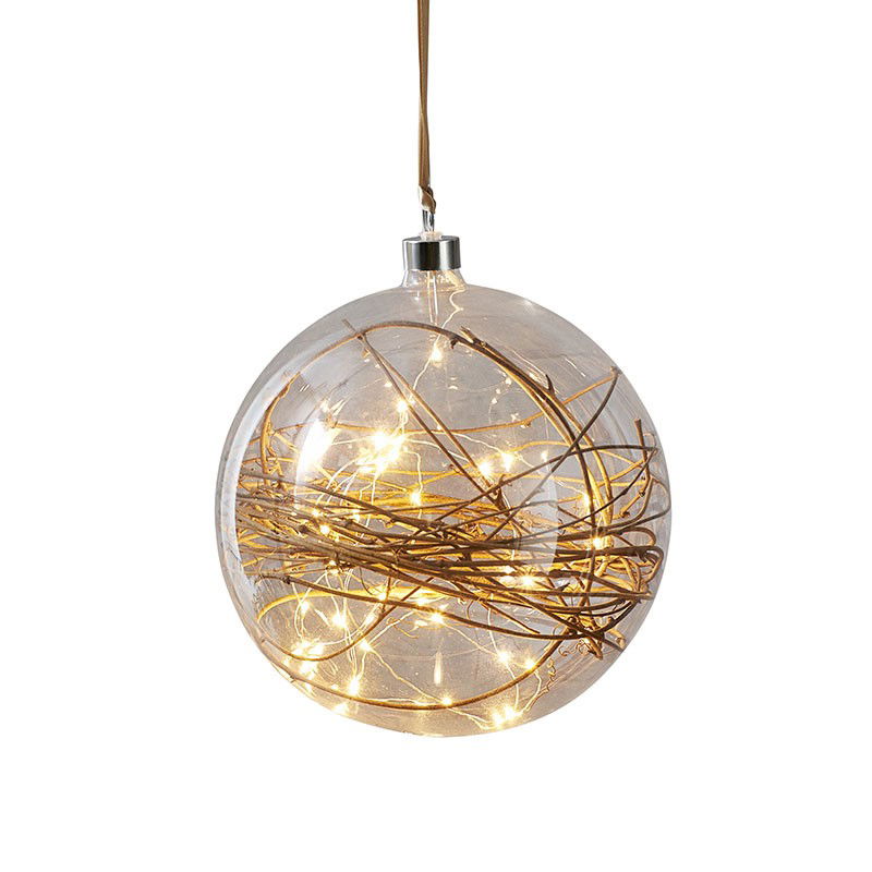 Glow glaskula Kvistar 20cm