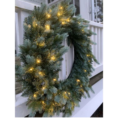 Krans Greyland 80cm med LED-ljus Krans Greyland 80cm med LED-ljus