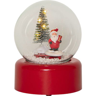 Juldekoration Play Snöglob Röd