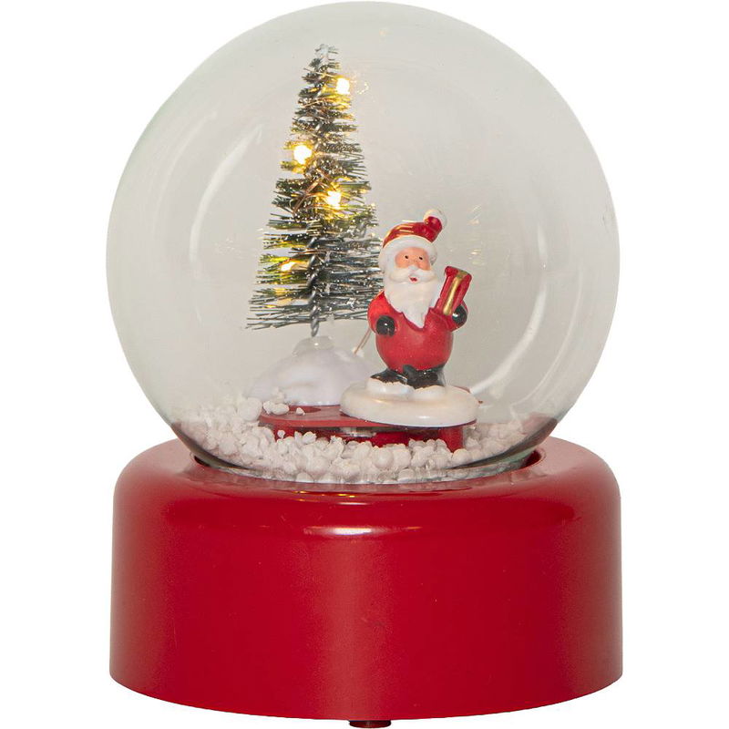 Juldekoration Play Snöglob Röd