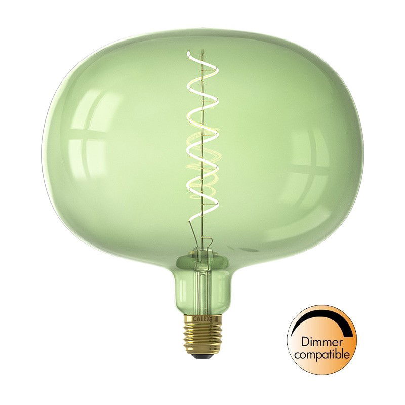 Dimbar Dekorationslampa Boden Grön LED 4W 130lm E27 Dimbar Dekorationslampa Boden Grön LED 4W 130lm E27