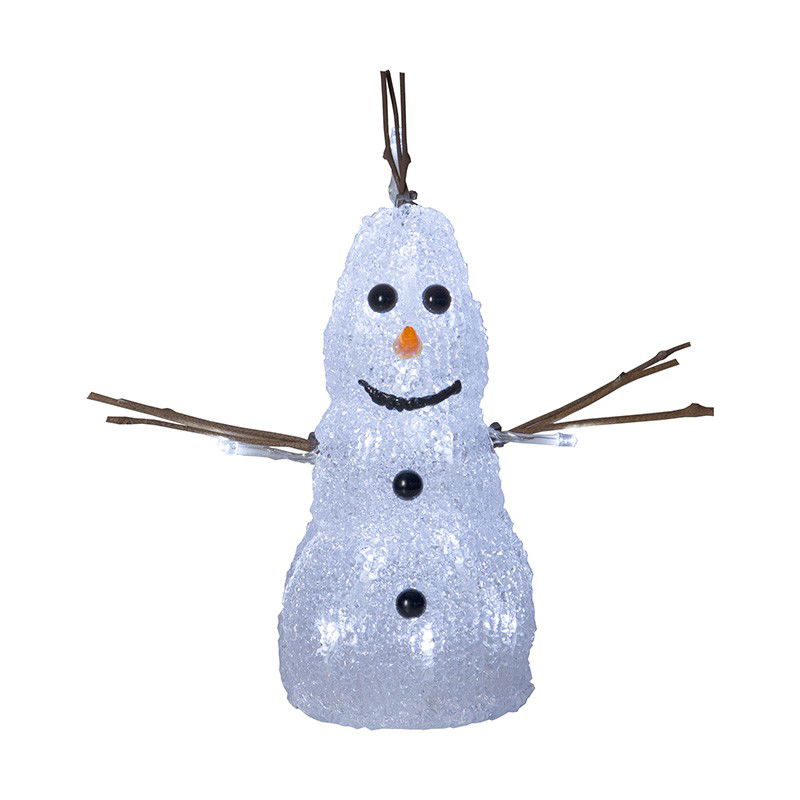 Crystal Decoration Snögubbe 26cm Crystal Decoration Snögubbe 26cm