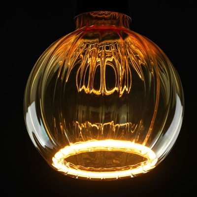 SEGOLA LED-lampa Floating Gold R125 8W 320lm E27 Dim