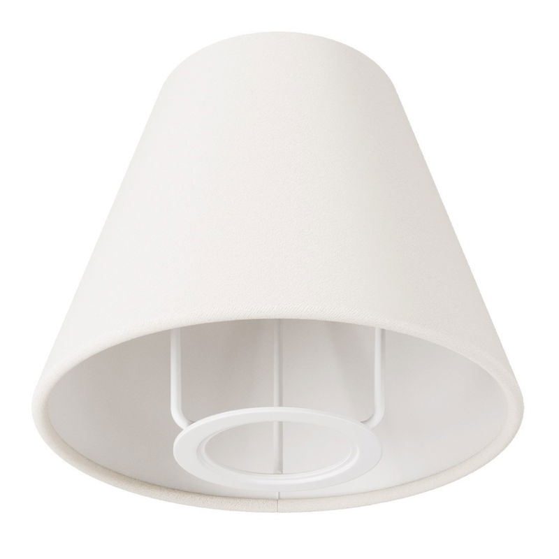 Lampskärm Mini 14cm Impero i Vit canvas
