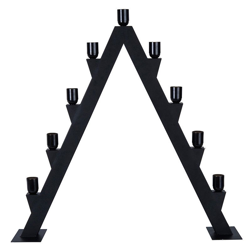 Ljusstake Max E27 Svart 83cm Utan lampor Ljusstake Max E27 Svart 83cm Utan lampor