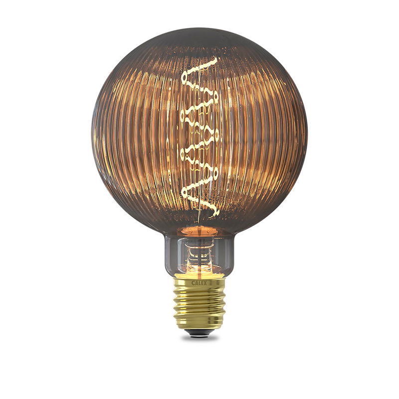 Dimbar Globlampa Ø125 LED Smoke 4W 40lm E27 1800K