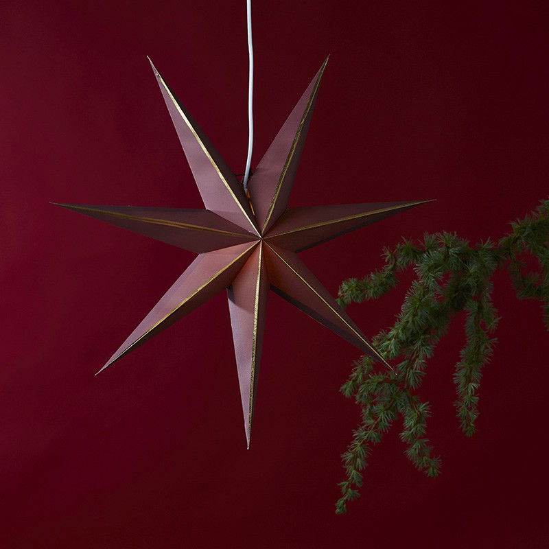 Julstjärna Lysa Röd Julstjärna Lysa Röd