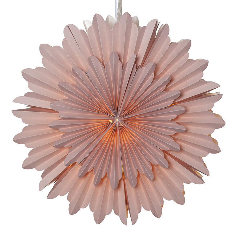 Julstjärna Crystal Rosa Julstjärna Crystal Rosa