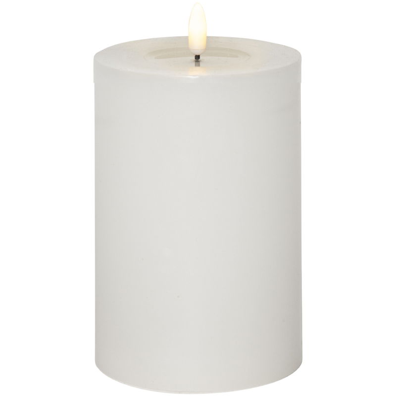 Blockljus Flamme Flow BIG Vit 17,5cm Blockljus Flamme Flow BIG Vit 17,5cm