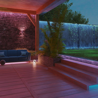 Smart Utomhus LED-Strip RGB + Varmvit