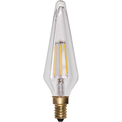 Dimbar Kallvit LED Kronljuslampa Deco 3,0W 300lm E14 4000K