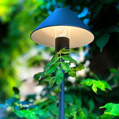 Pollare Apollo Flex Mörkgrå 3W 190lm från LightsOn Garden Plug & Play