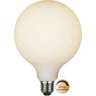Globlampa Ø125 LED 400lm E27 Filament Opal 2600K Dim