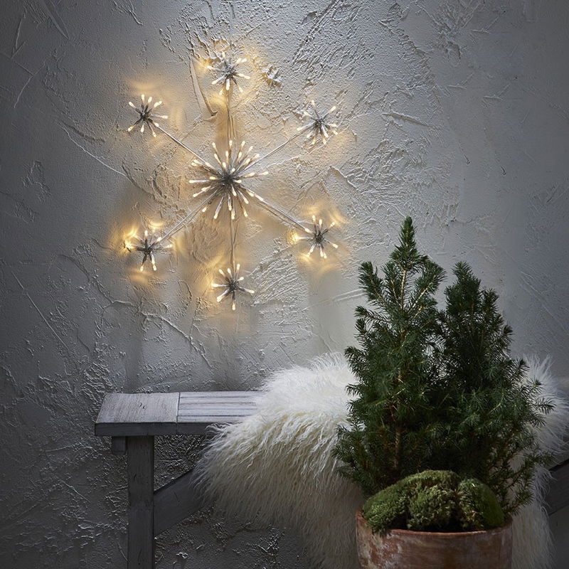 Siluett Flower Snowflake Snöflinga Siluett Flower Snowflake Snöflinga | Star Trading Återförsäljare