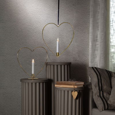 Hängande Inomhusdekoration Flamme Heart