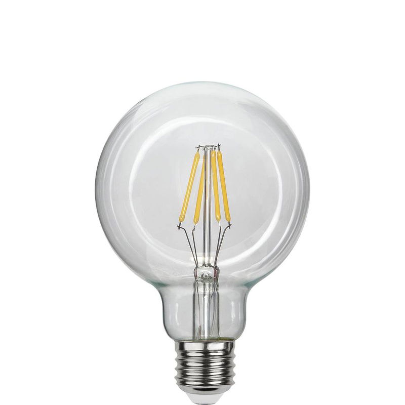 Globlampa Ø95 LED Filament 470lm E27 2700K Dim Globlampa Ø95 LED Filament 470lm E27 2700K Dim